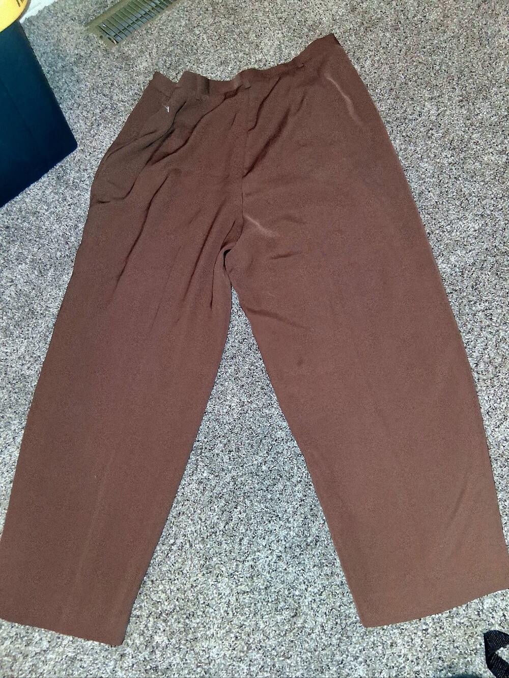 Villager by Liz Claiborne Chocolate/ brown business formal trousers